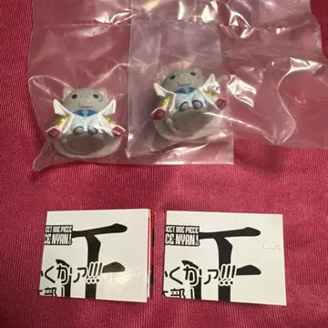 원피스 냥피스 냥! 루피 VS 해군 편 거프 2개 세트