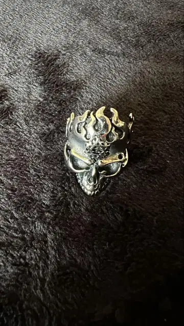 프레임 해골 반지