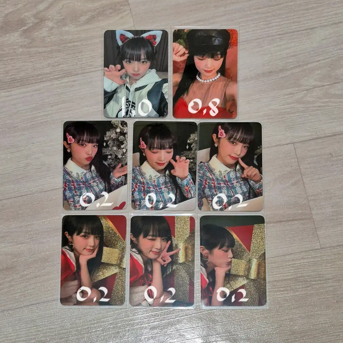 Yena seasons greetings pre-order benefit unreleased photocard