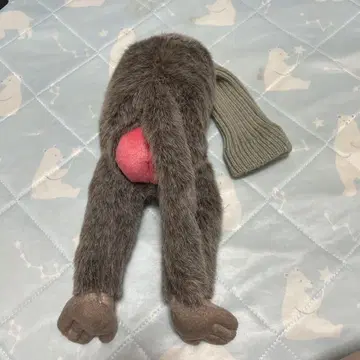 [미사용] 골프 클럽 골프헤드커버 봉제인형 몽키 엉덩이