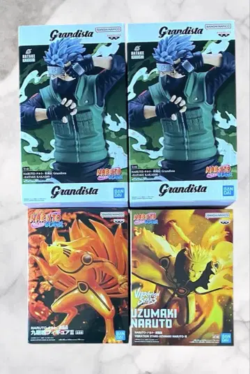 NARUTO 피규어 4점