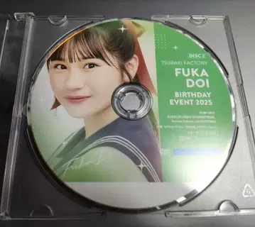 츠바키 팩토리 도이 후우카 벌스데이 이벤트 2025 DVD 1매