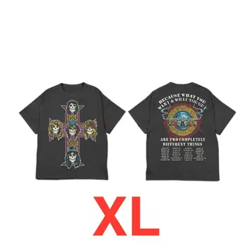 Guns N' Roses 2025 Vintage Cross Tee L