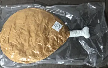 FANS 뼈 치킨 봉제 인형 XL 프리미엄 DX