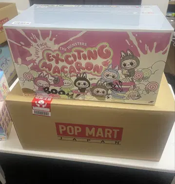 POPMART LABUBU Macaron 마카롱 러브부 어소트 박스