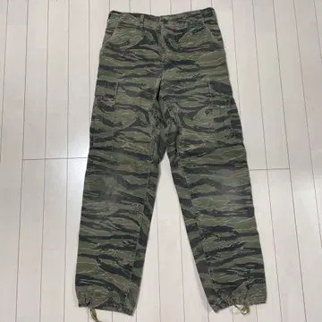 TRU-SPEC 카모플라쥬 카고 팬츠 밑단 조임