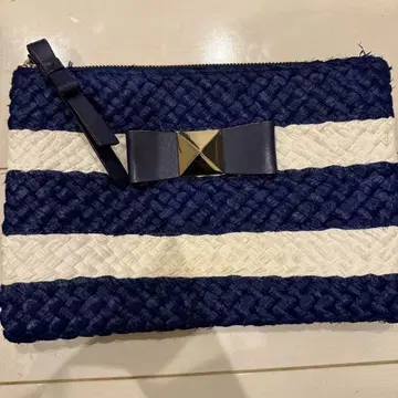 kate spade 스트라이프 클러치백
