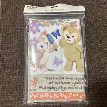 디즈니씨 페이스 타월 더피 리나벨