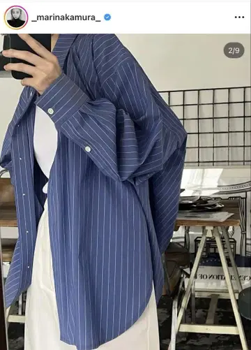 rim.ark Oversized volume stripe SH