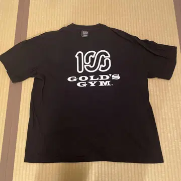 골드짐 x 100A GOLD'S GYM 100ATHLETIC 로고T