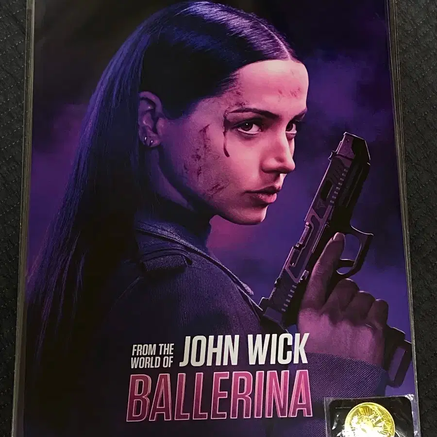 Zone Wick Ballerina Eve Makarova Poster Coin CGV Goods Screening #Cgv,#존윅,# 코인,#굿즈,#포스터 on Bunjang Global Site.