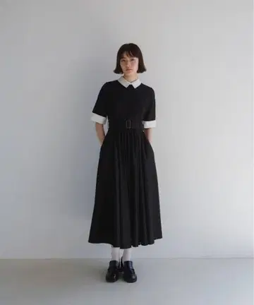 [ THE DRESS #22 ] foufou 바이컬러 원피스