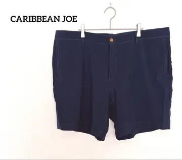 CARIBBEAN JOE 네이비 숏팬츠 리조트 캐주얼 빅사이즈