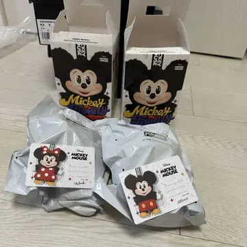 POPMART Disney 미키 & 미니 2개 키링