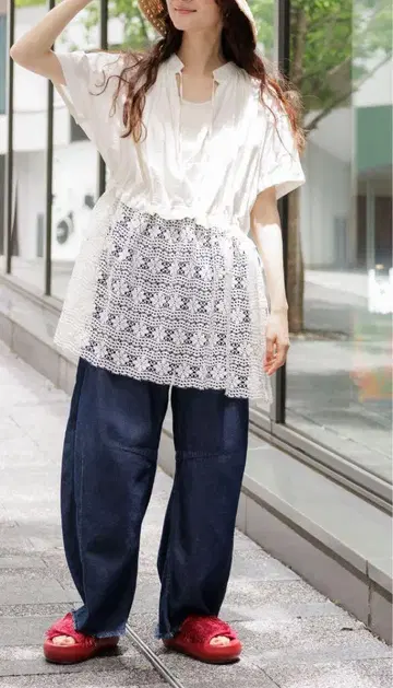 니코앤드 튜닉 숏 슬리브 처치 튜닉