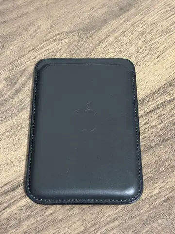Apple 가죽 지갑 블랙