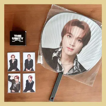 NCT127 THE UNITY 부채 공식 트레카 해찬 업그레이드 특전