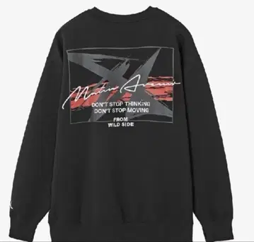 초기 Matinavenir 트레이너 맨투맨 아사쿠라 미쿠루 블랙 2XL