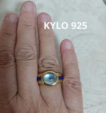 KYLO 925 라피스라줄리 반지