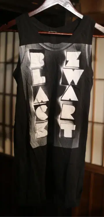 Ann Demeulemeester 탱크탑 XXS 블랙 미사용