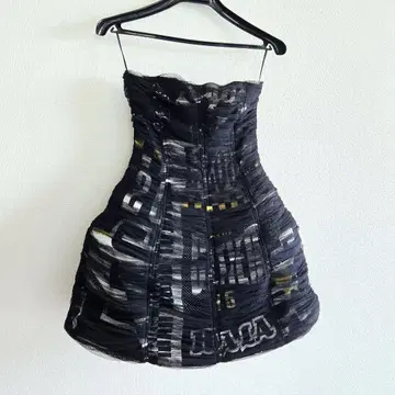 레어 새상품급 JEAN PAUL GAULTIER 튜브탑 원피스