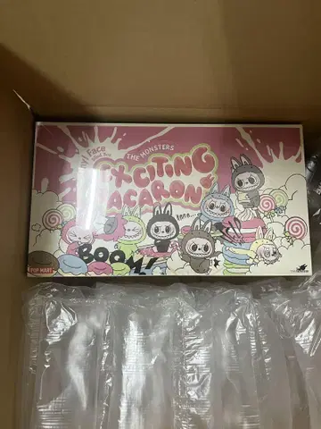 미개봉 어소트 LABUBU THE MONSTERS 마카롱 봉제인형