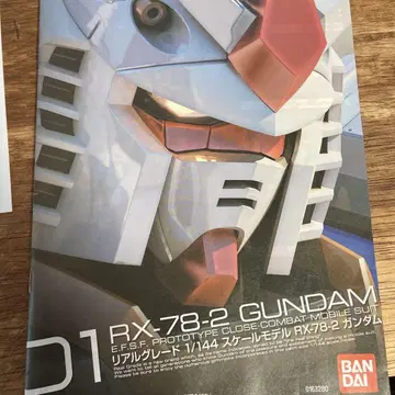 01 RX-78-2. GUNDAM RG 1/144 모델 정크품
