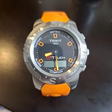 TISSOT T-Touch 손목시계 오렌지