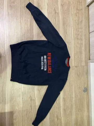 New Balance 네이비 스웨터 (골프웨어)