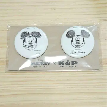 캔뱃지 세트 Mickey & Friends x 미키 킹프리