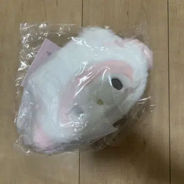 산리오 흰 고양이 발레리나 페이스형 파우치 마이멜로디