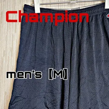 C87 [ Champion ] 스포츠 하프 팬츠 [ 남성용 M ] 네이비