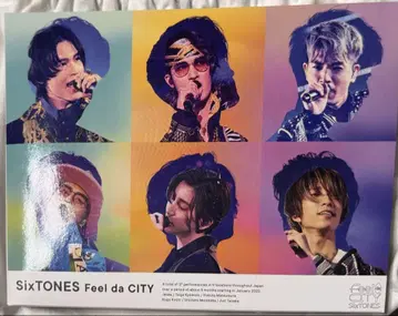 SixTONES Feel da CITY 라이브 영상 초회판 Blu-ray