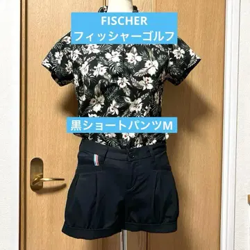FISCHER 피셔 골프 블랙 숏팬츠 M 사이즈