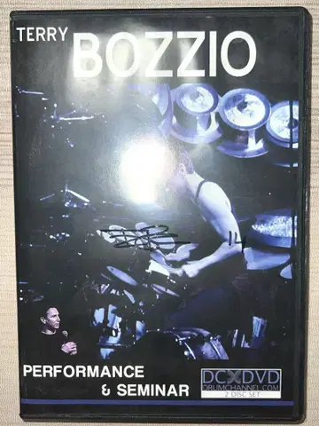친필 사인 Terry Bozzio Performance & Seminar