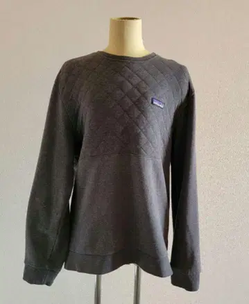 Patagonia 그레이 퀼팅 트레이너 남성용