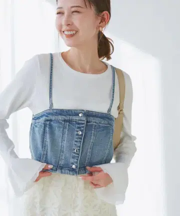 데님 뷔스티에