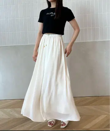 eimy istoire 새틴 릴랙스 팬츠