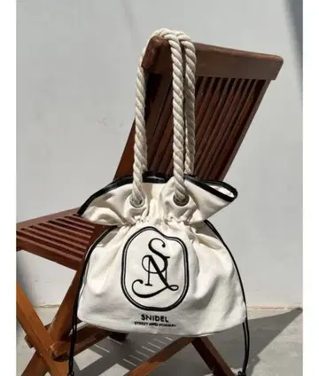 SNIDEL [ WEB 한정 ] 로프 토트백