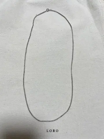 Loro B necklace 01 50cm