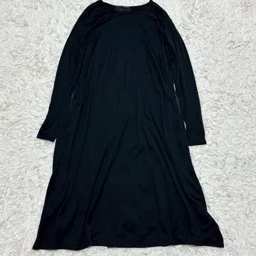 [미품] Le pivot 원피스 절개 롱 블랙