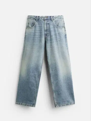 zara 라이트 블루 배기 데님