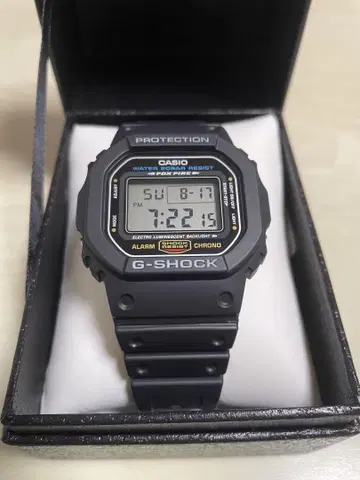 CASIO G-SHOCK DW-5600E 블랙
