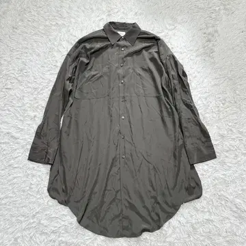 [새상품급] lisiere 리지엘 오버사이즈 롱 셔츠