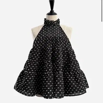 sheller 셰리에 airy dot flare tops