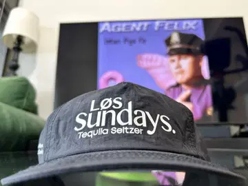 멕시코 Los Sundays Tequila 데킬라 나일론 캡 블랙