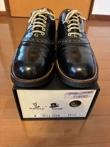 새상품급 REGAL GLADHAND 블랙 27.5cm 박스 있음