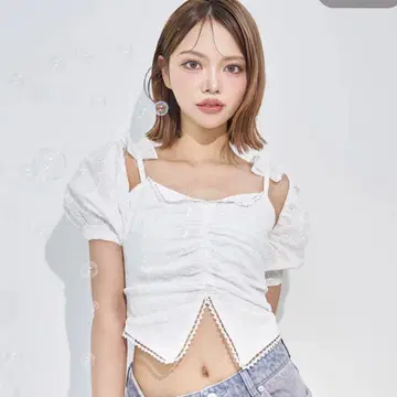 퍼프 숄 볼레로 앙상블