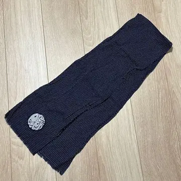 Pretty Green 도트 무늬 스톨 숄 곤색 네이비 리암