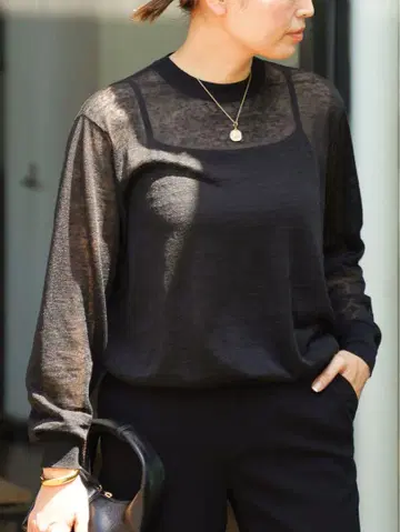 Deuxieme Classe Linen Sheer 풀오버